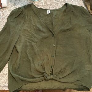 BP new w tags olive green summer top